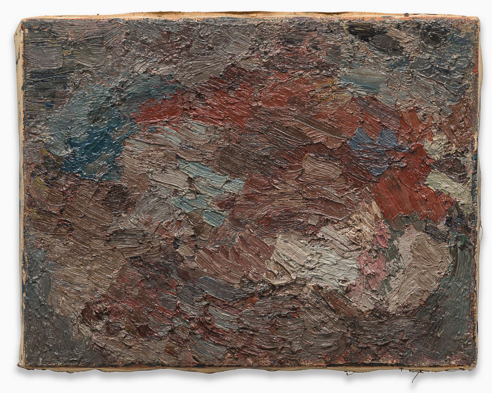 Ohne Titel, 1967, Öl auf Leinwand, 31 × 40 cm
