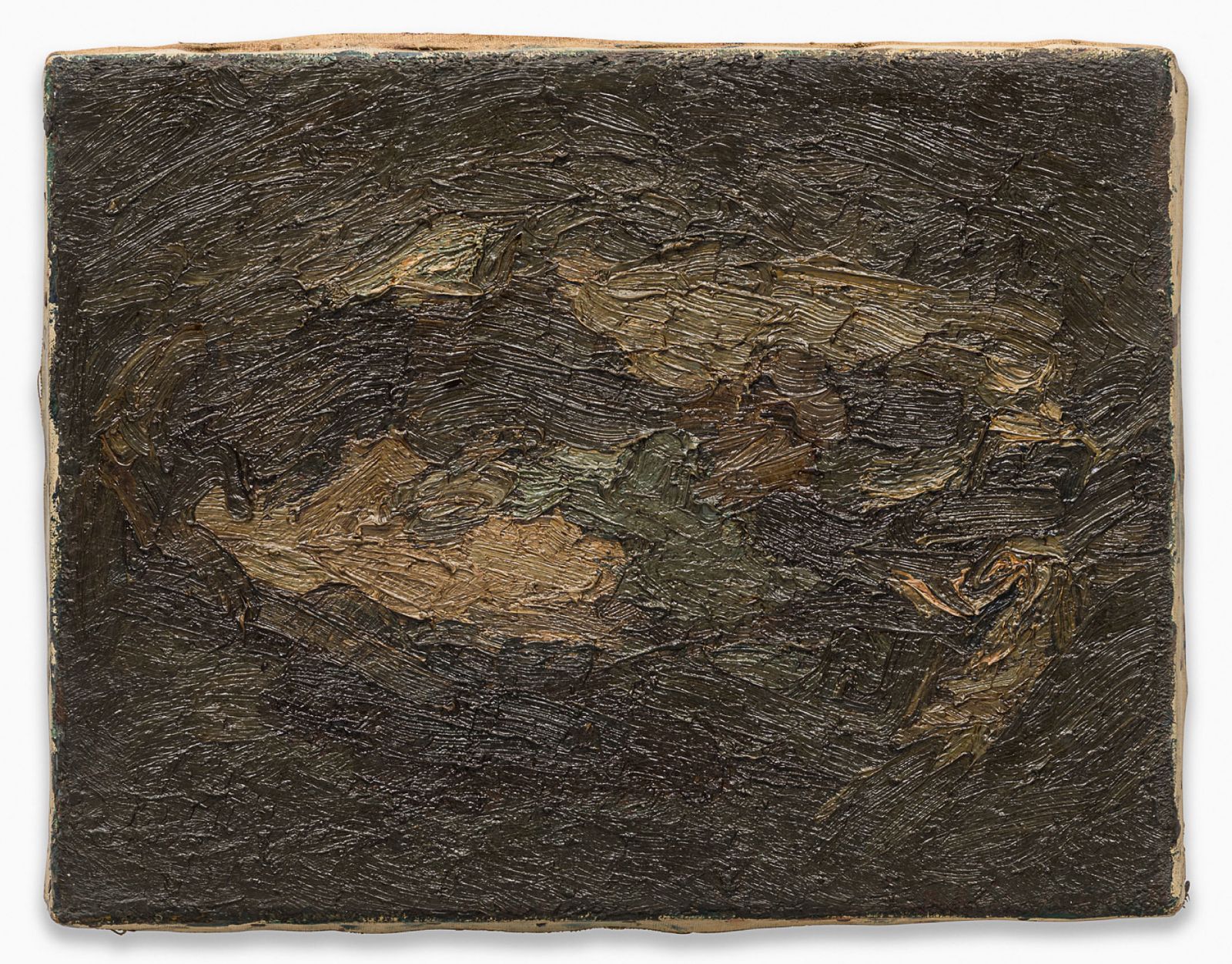 Komposition, 1965, Öl auf Leinwand, 31 × 40 cm