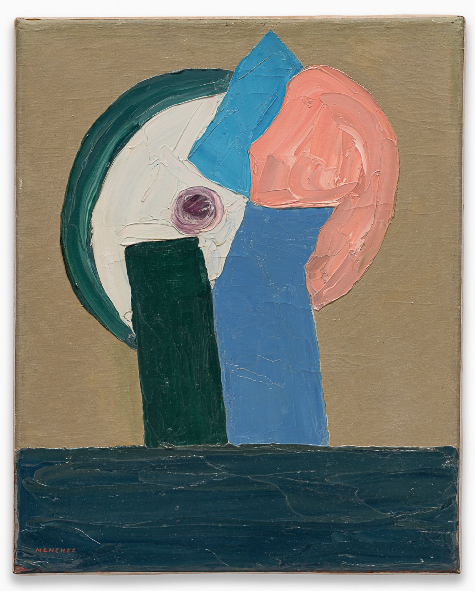 Sphinx, 1967–68, Öl auf Leinwand, 50,5 × 40,5 cm